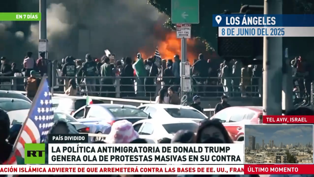 La política antimigratoria de Trump genera ola de protestas masivas en su contra