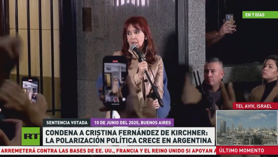 Condena a Cristina Fernández de Kirchner: la polarización política crece en Argentina