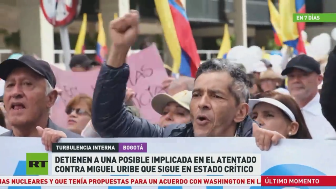 Detienen a una posible implicada en el atentado contra Miguel Uribe, que sigue en estado crítico