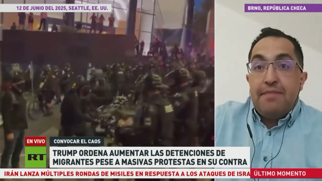 Trump ordena aumentar las detenciones de migrantes pese a masivas protestas en su contra