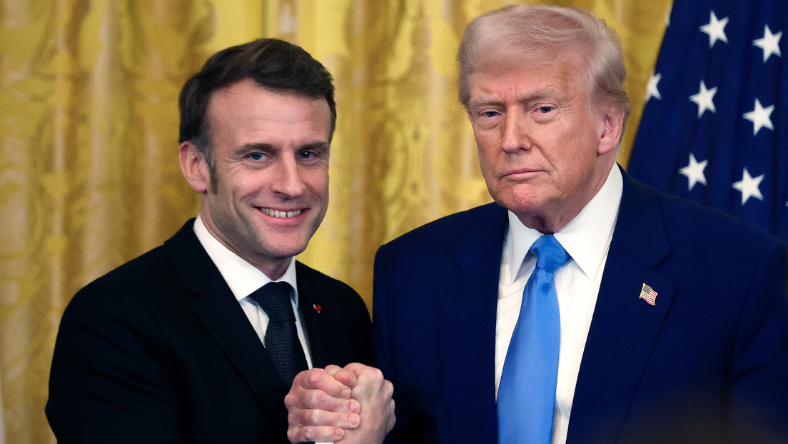 Macron cree que Trump le dio una respuesta "relativamente positiva" sobre sanciones antirrusas
