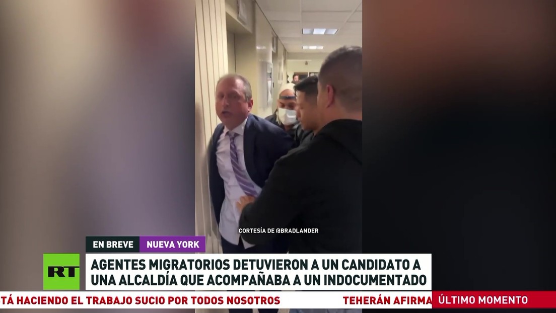 Detenido un candidato a alcalde de Nueva York que acompañaba a un indocumentado