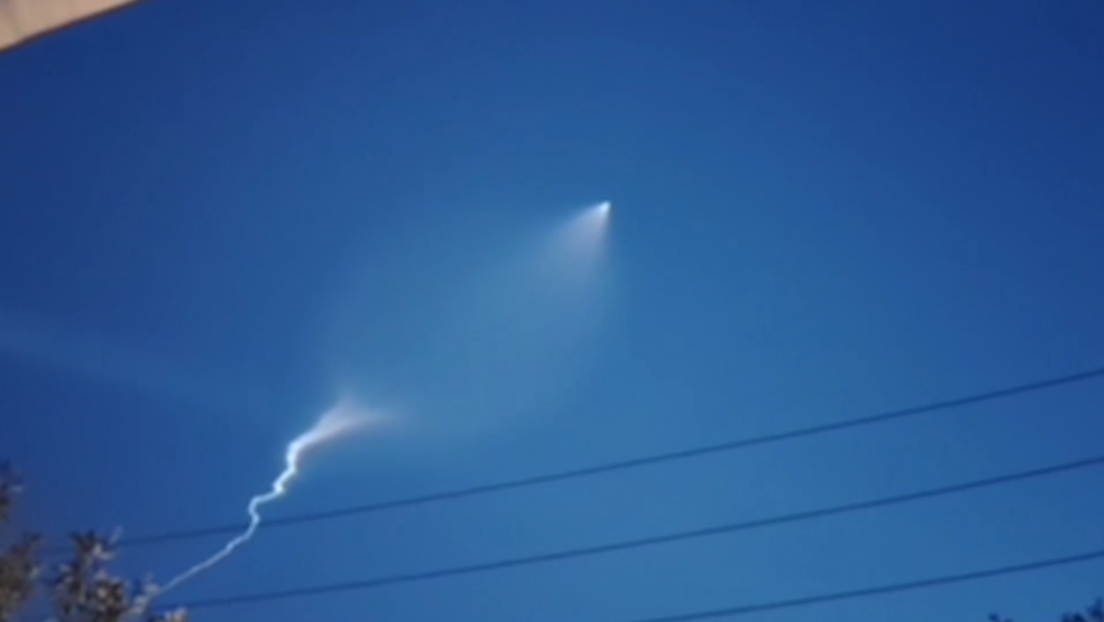 VIDEOS: Momento exacto en que Irán dispara misiles hacia Israel