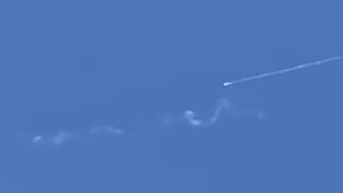 Israel detecta nueva tanda de misiles lanzados desde Irán (VIDEOS)