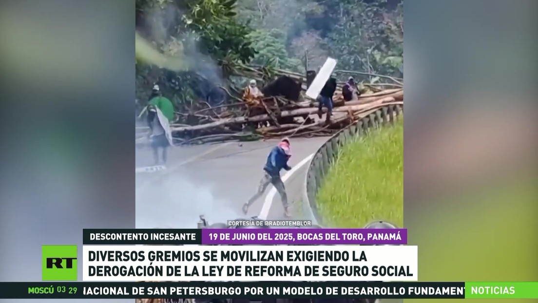 Panamá decreta estado de urgencia en una provincia por protestas