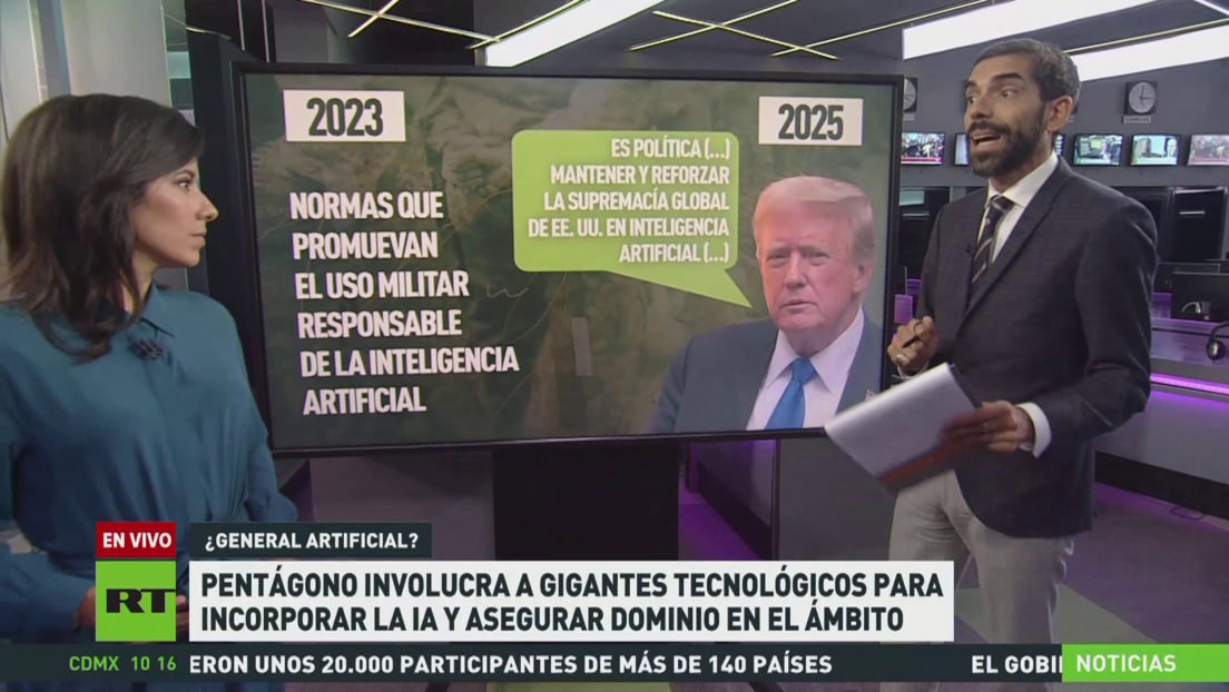 El Pentágono involucra a gigantes tecnológicos para incorporar la IA y asegurar dominio en el ámbito