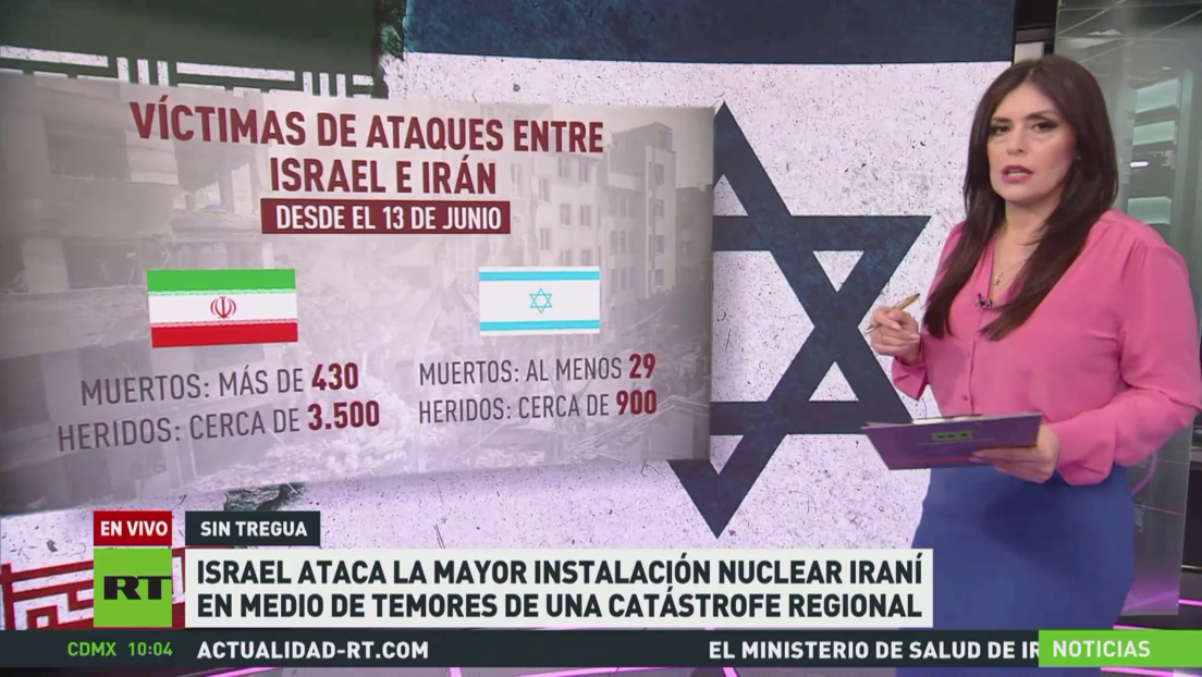 Israel ataca la mayor instalación nuclear iraní en medio de temores de una catástrofe regional