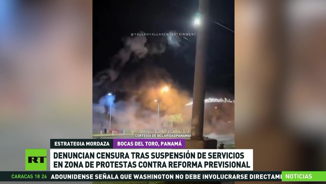 Denuncian censura en Panamá tras el corte de Internet y telefonía por protestas