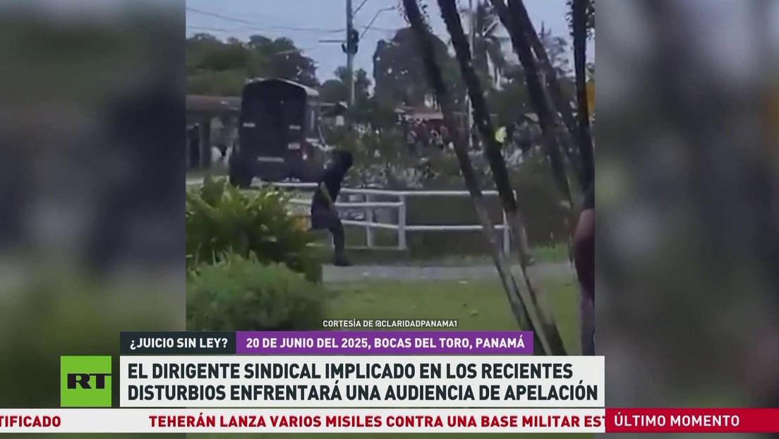 Dirigente sindical implicado en recientes disturbios enfrentará una audiencia de apelación en Panamá
