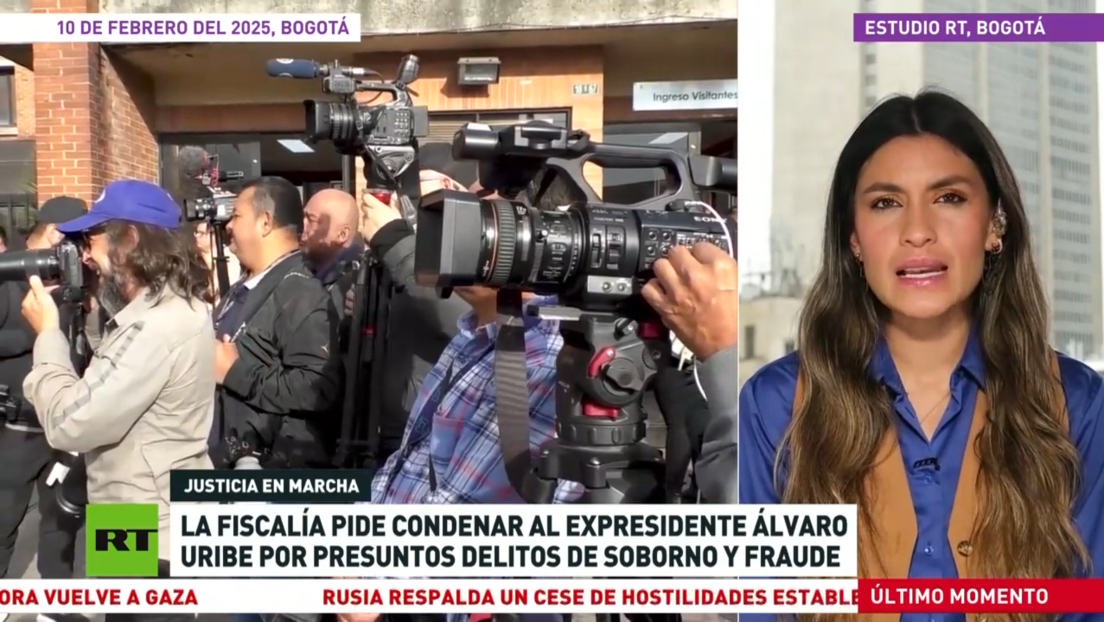 Fiscalía de Colombia pide condenar al expresidente Álvaro Uribe por presuntos delitos de soborno y fraude