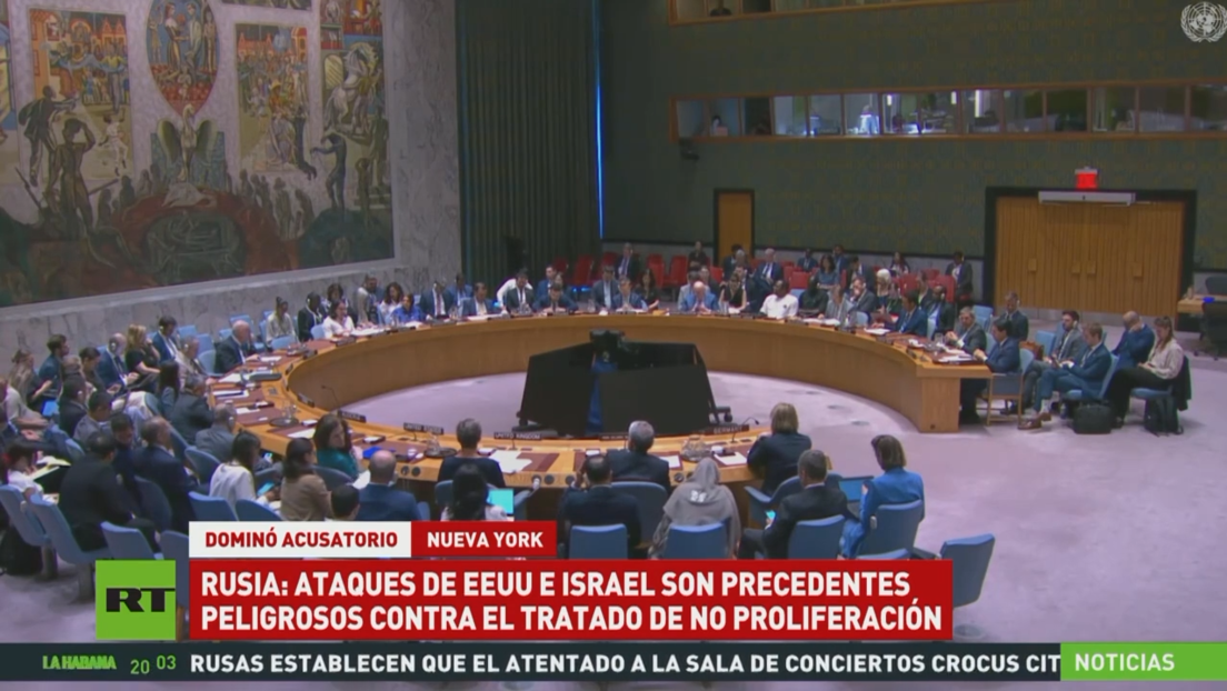 Rusia: Ataques de EE.UU. e Israel son precedentes peligrosos contra el tratado de no proliferación nuclear