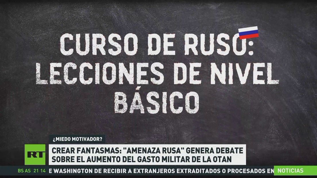 El equipo de RT prepara una lección de nivel básico de ruso