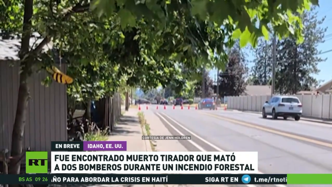 Encuentran muerto al supuesto asesino de dos bomberos en Idaho