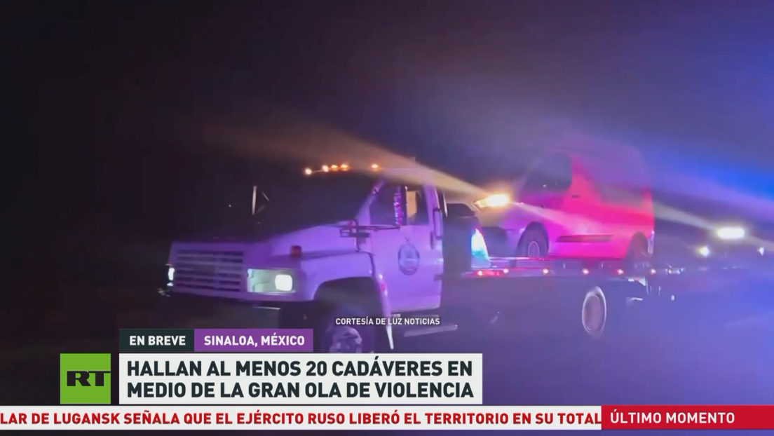 Hallan al menos 20 cadáveres en medio de una grave ola de violencia en México