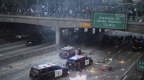 Trump urge el despliegue de tropas ante los disturbios en Los Ángeles