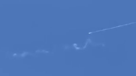 Israel detecta nueva tanda de misiles lanzados desde Irán (VIDEOS)