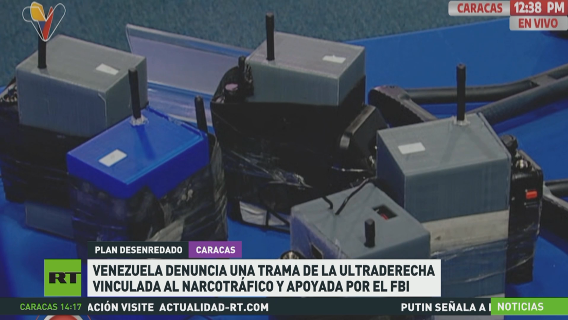 Venezuela denuncia una trama de la ultraderecha vinculada al narcotráfico y apoyada por el FBI