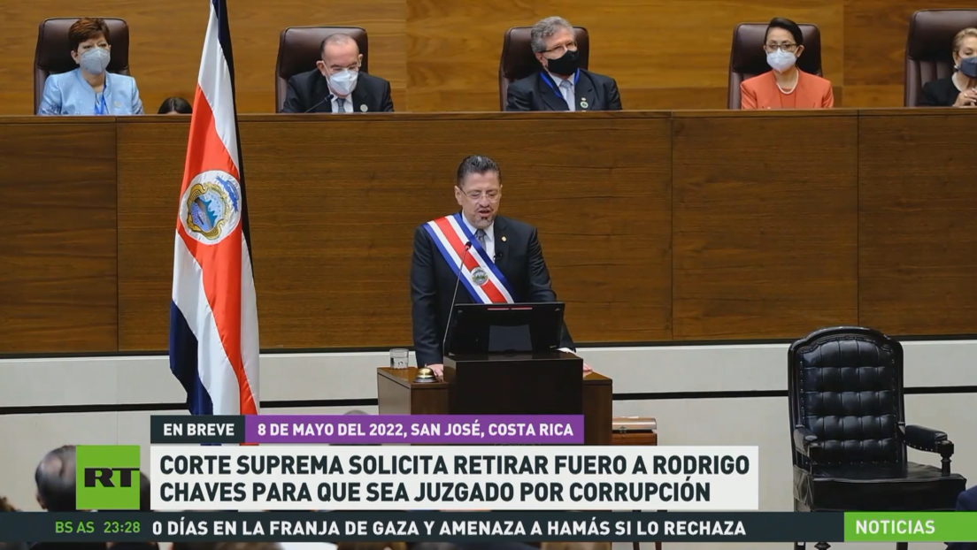 Corte Suprema de Costa Rica solicita retirar fuero a Rodrigo Chaves para que sea juzgado por corrupción