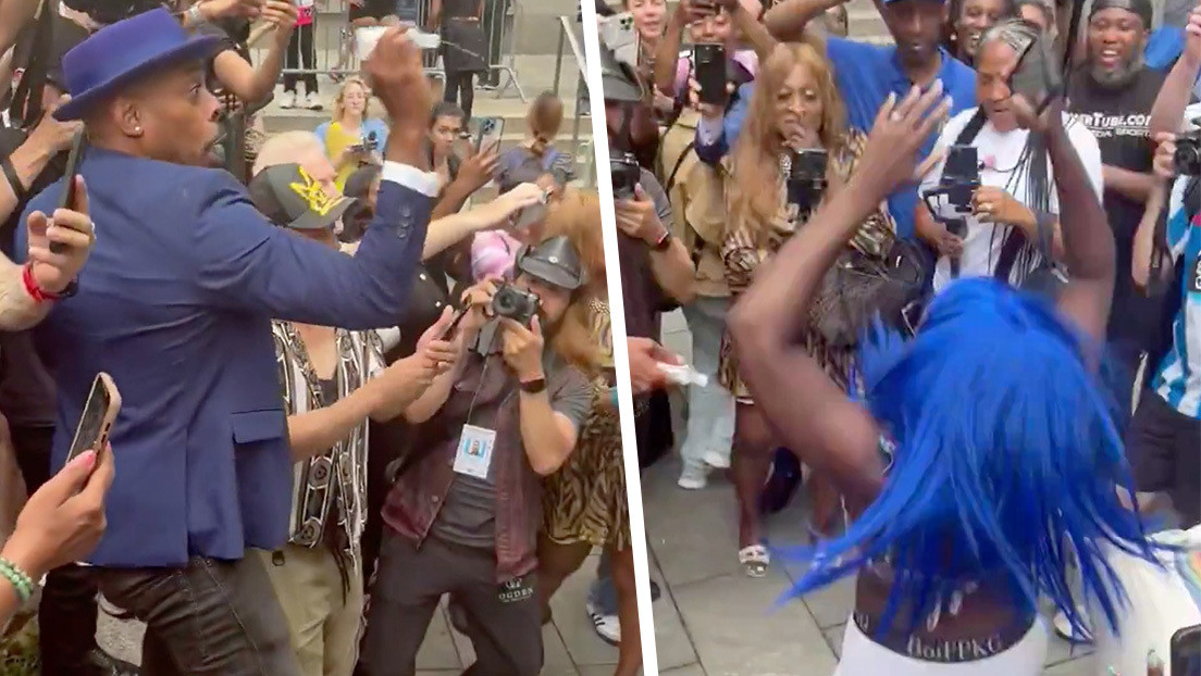 Con aceite para bebés: seguidores de P. Diddy celebran la sentencia a su favor (VIDEO)