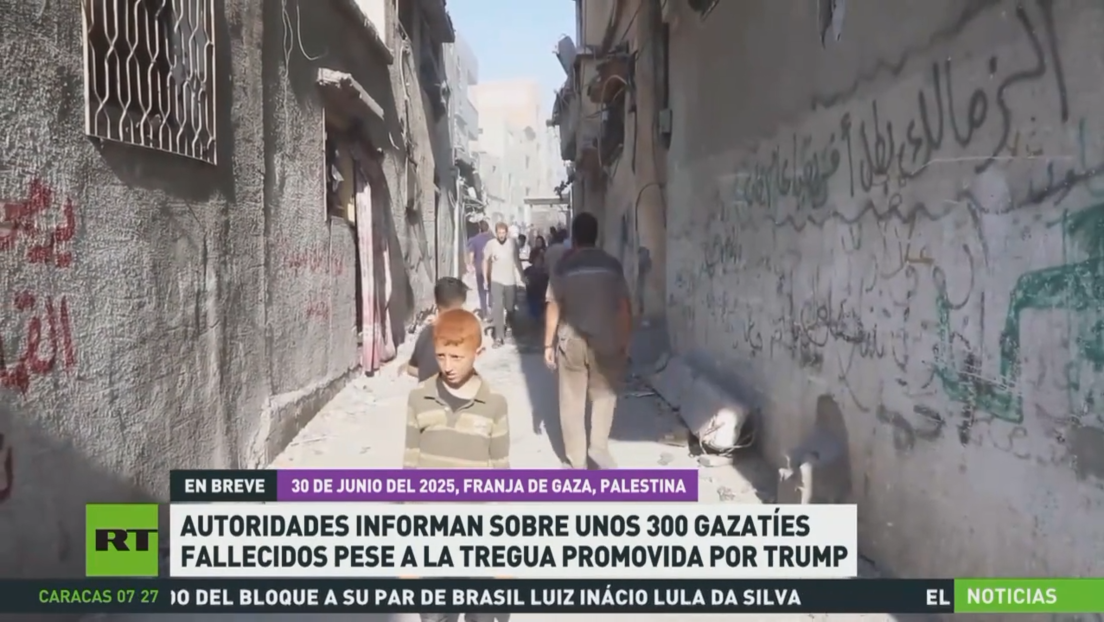 Autoridades informan de unos 300 gazatíes fallecidos pese a la tregua promovida por Trump