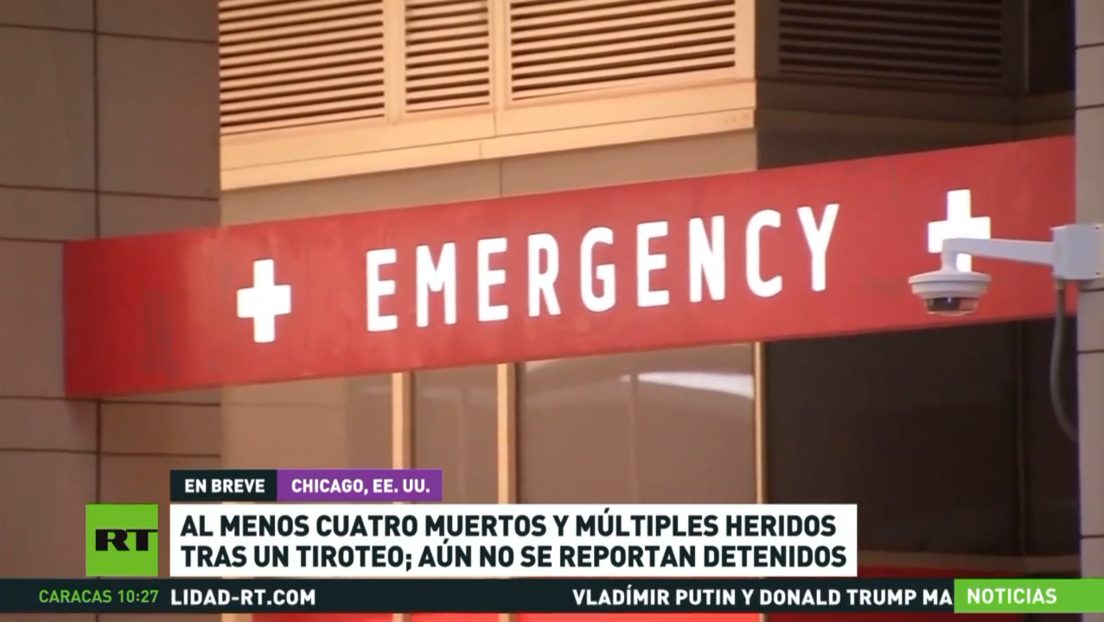 Al menos cuatro muertos y múltiples heridos tras un tiroteo en EE.UU.