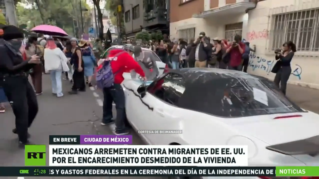 Mexicanos arremeten contra migrantes estadounidenses por encarecimiento de la vivienda