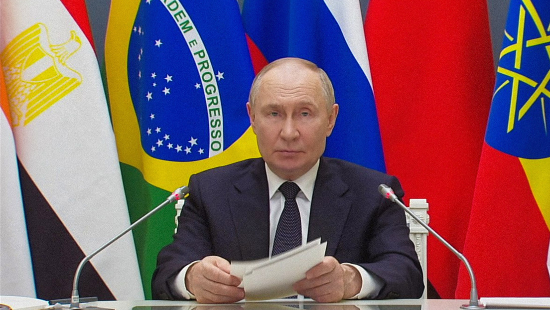 Putin: El sistema unipolar servía a los 'mil millones de oro', pero ese modelo de globalización liberal se vuelve obsoleto