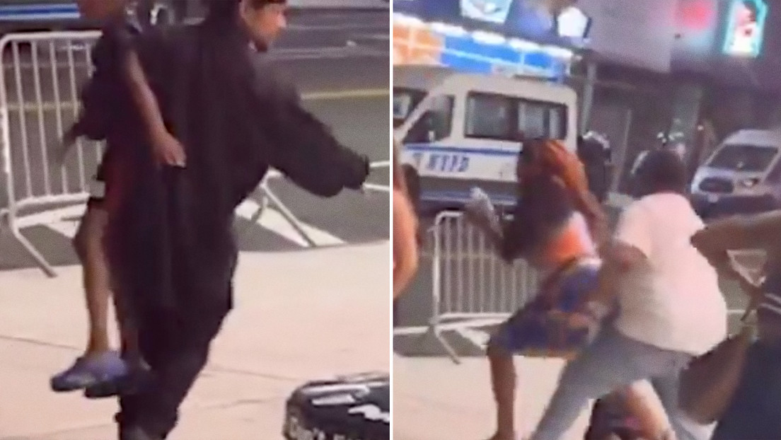 VIDEO: Siniestro intento de secuestrar a un niño ocurre en plena calle