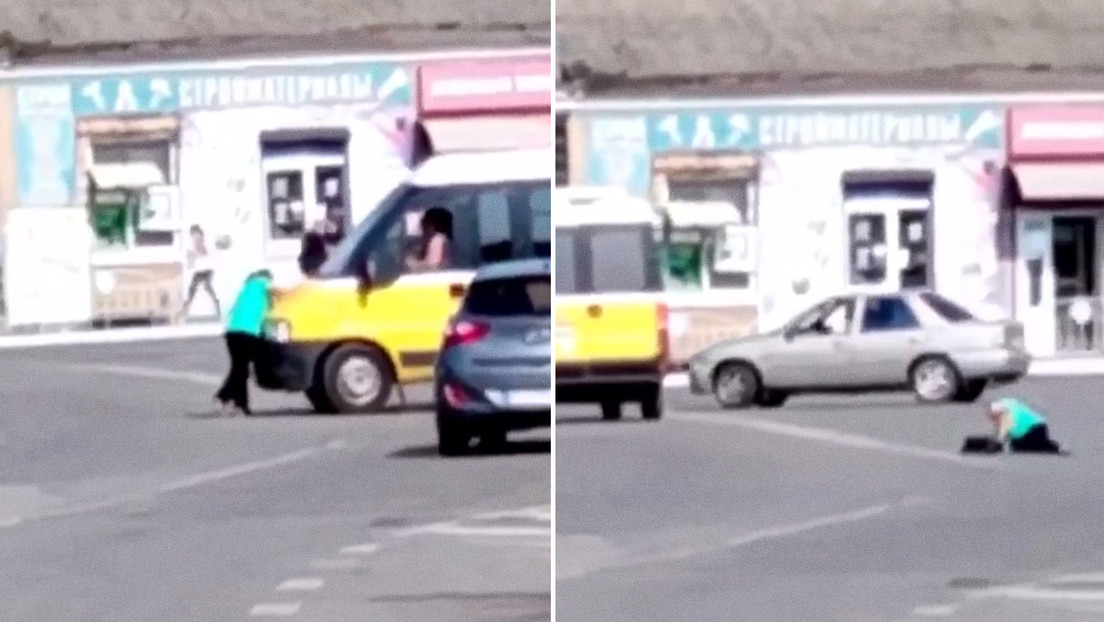 Madre muere intentando salvar a su hijo de reclutadores en Ucrania (VIDEO)