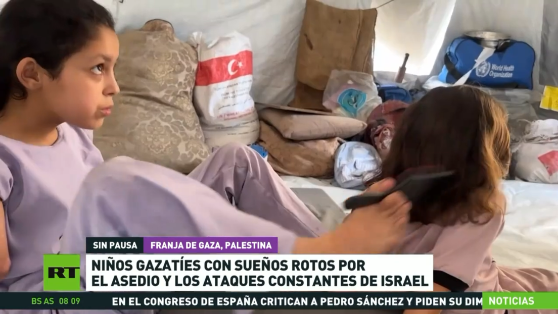Niños gazatíes con sueños rotos por el asedio constante de Israel