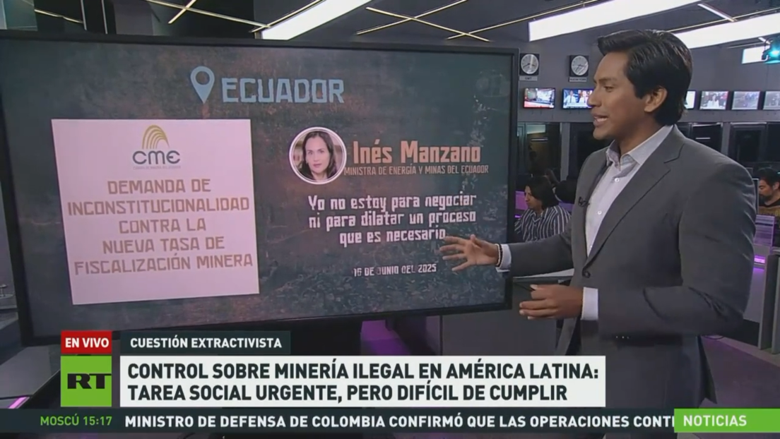 Control sobre minería ilegal en América Latina: tarea social urgente, pero difícil de cumplir