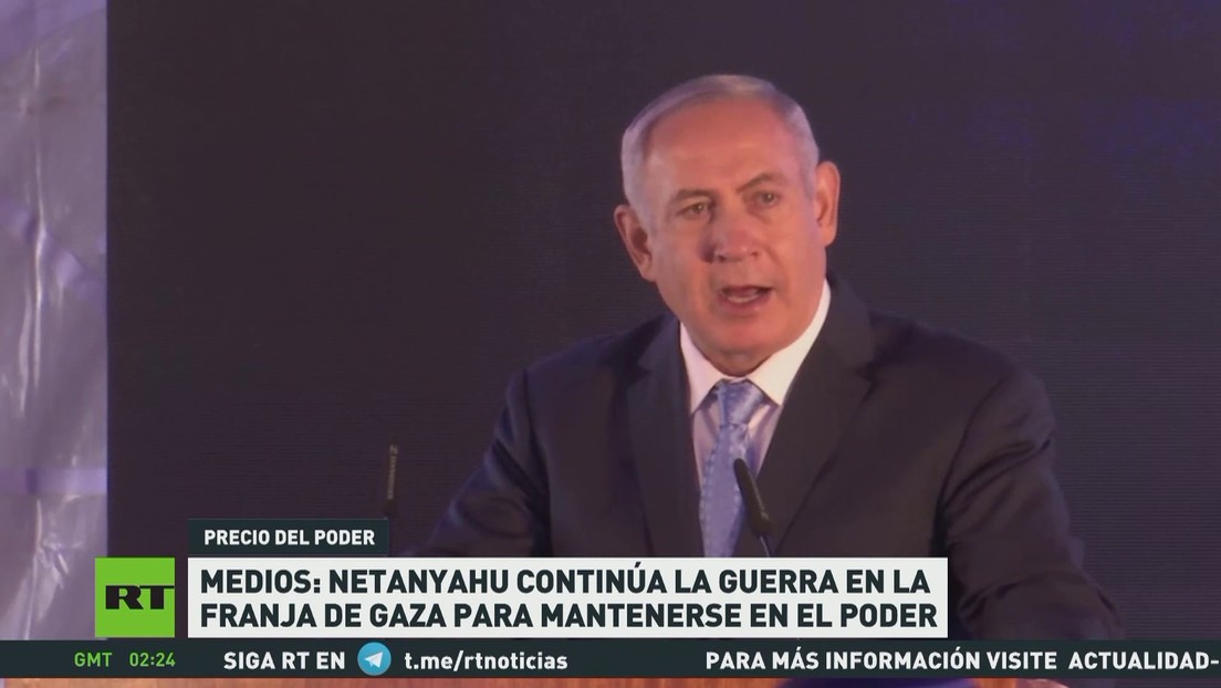 Medios: Netanyahu continúa la guerra en Gaza para mantenerse en el poder