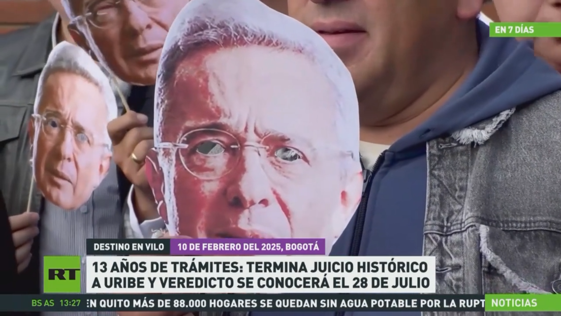 13 años de trámites: termina juicio histórico contra Uribe y el veredicto se conocerá el 28 de julio