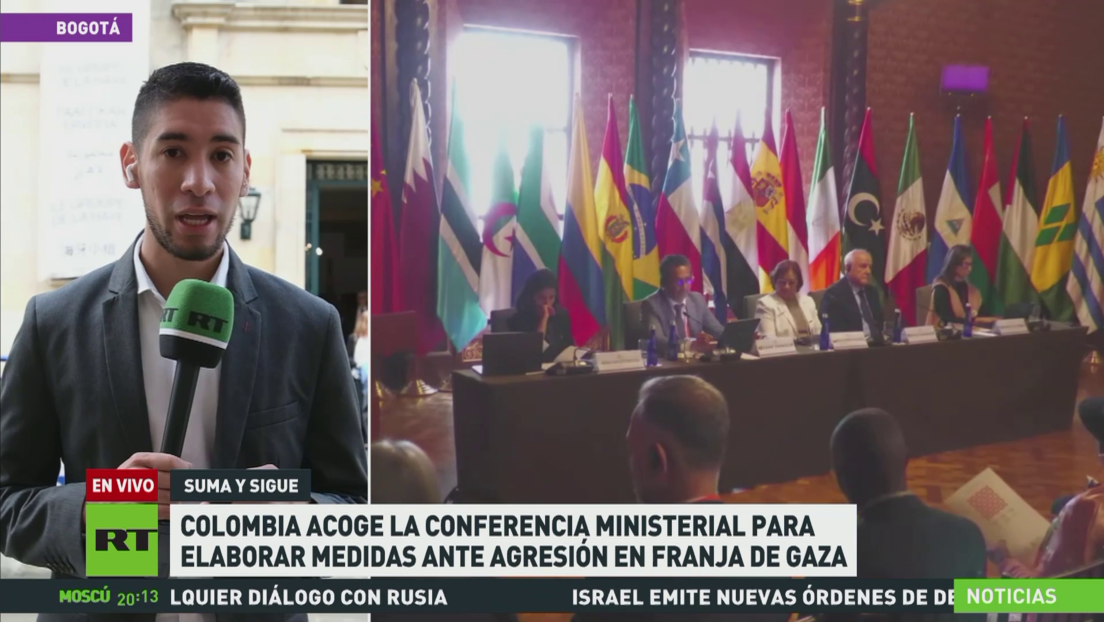 Colombia acoge la conferencia ministerial para elaborar medidas ante agresión en Gaza
