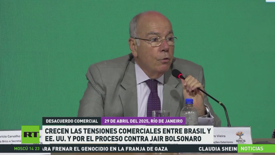 Crecen las tensiones comerciales entre Brasil y EE.UU. por el proceso contra Bolsonaro