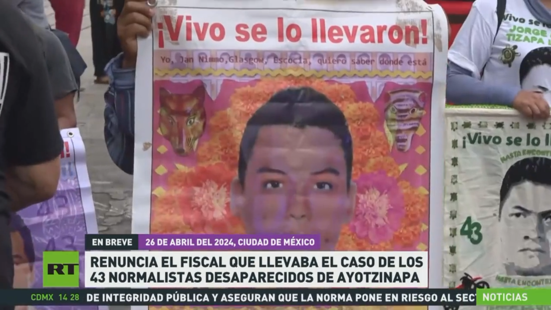 Renuncia el fiscal del caso Ayotzinapa en México