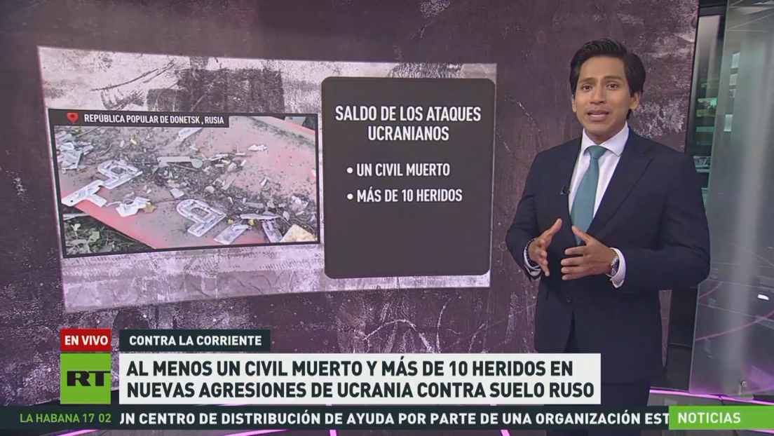 Al menos un civil muerto y más de 10 heridos en nuevas agresiones de Ucrania contra suelo ruso
