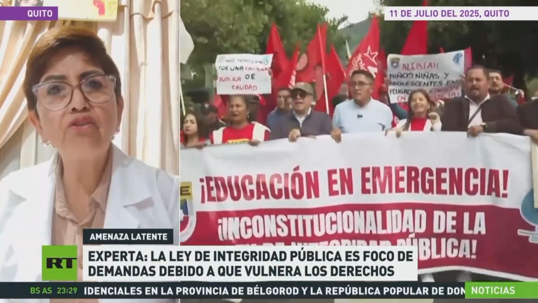 Experta: La ley de Integridad Pública es foco de demandas porque vulnera derechos