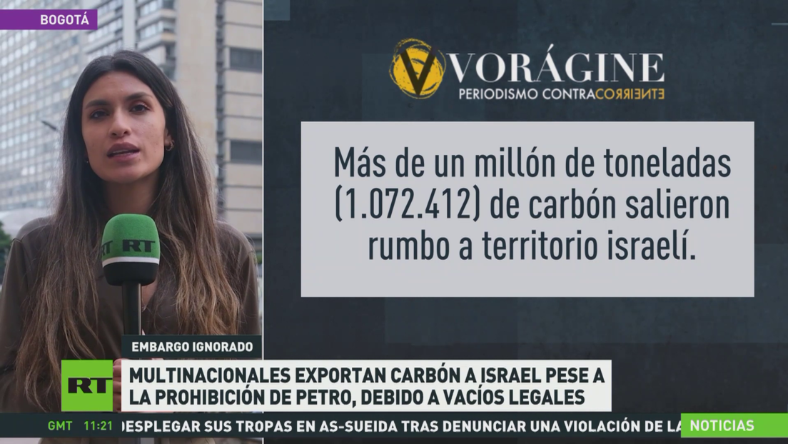 El carbón colombiano sigue llegando a Israel pese a la prohibición de Petro debido a vacíos legales