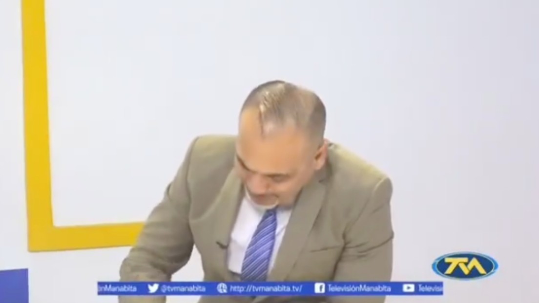 VIDEO: Presentador de TV de Ecuador llora al aire ante creciente ola de violencia