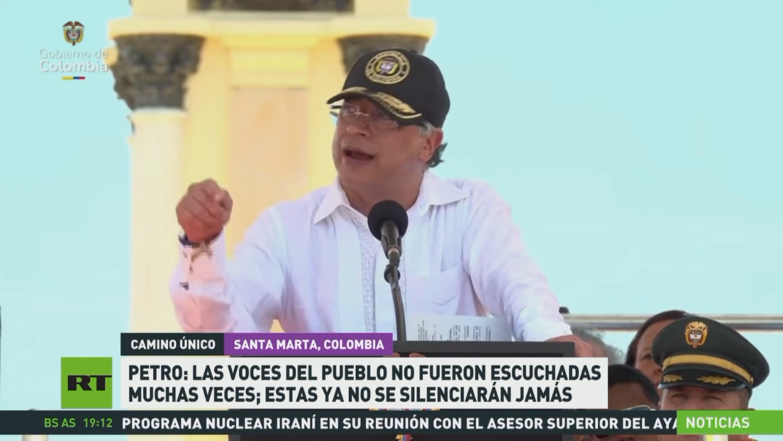 Petro: "Las voces del pueblo no fueron escuchadas muchas veces. Estas ya no se silenciarán jamás"