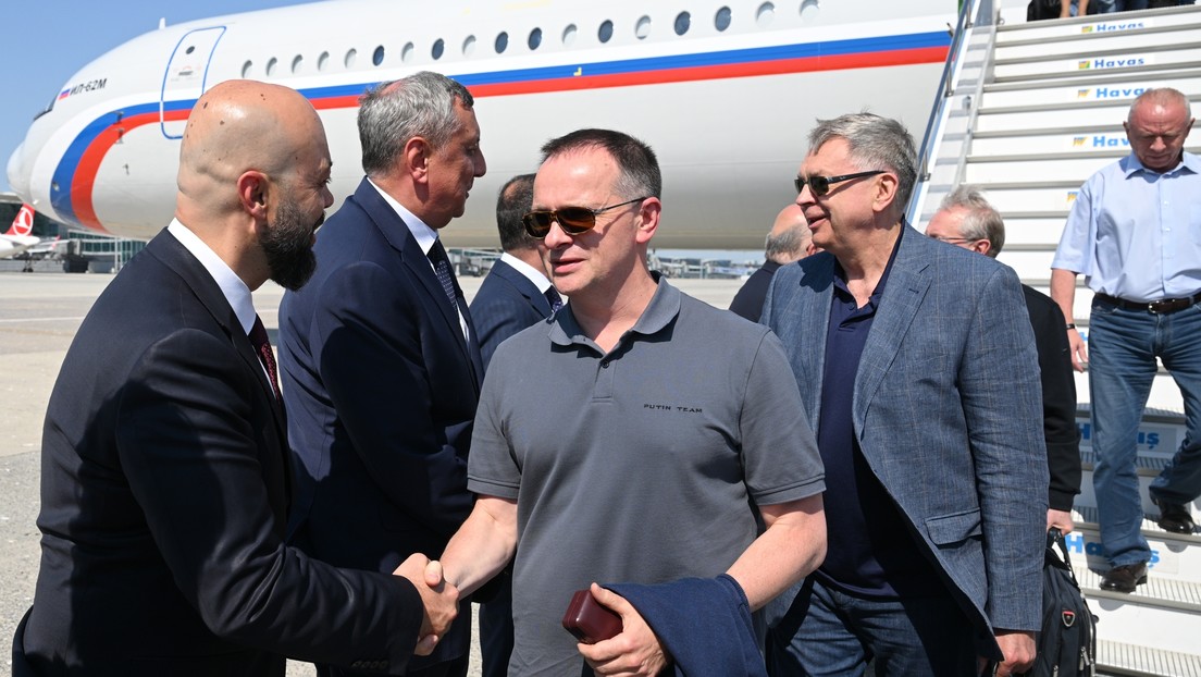La delegación rusa llega a las negociaciones con Ucrania en Estambul