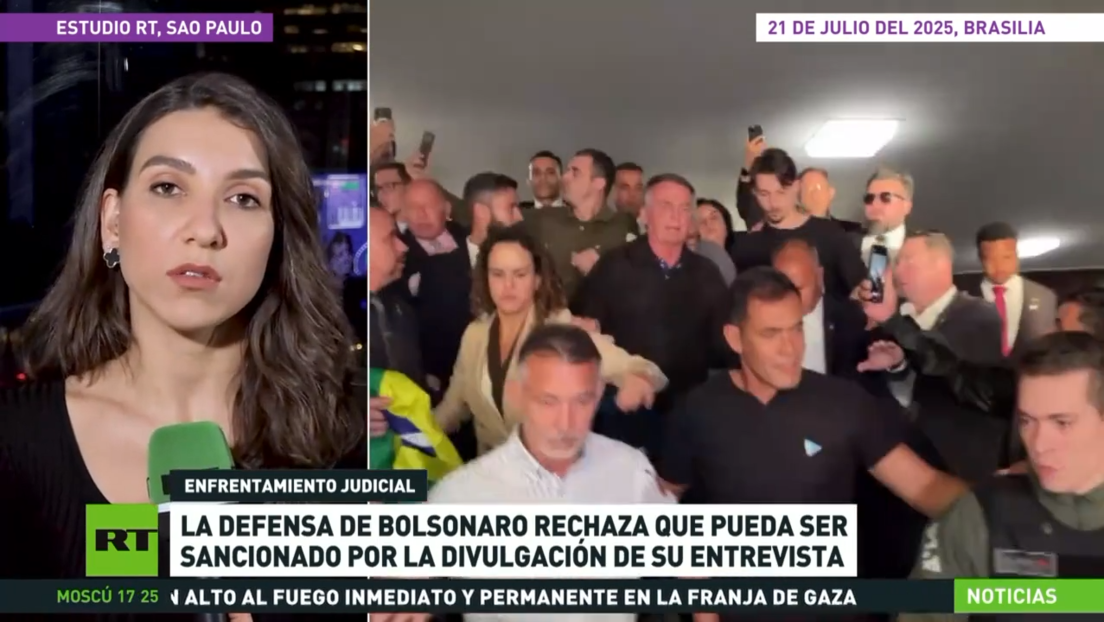 La defensa de Bolsonaro rechaza que pueda ser juzgado por la divulgación de su entrevista