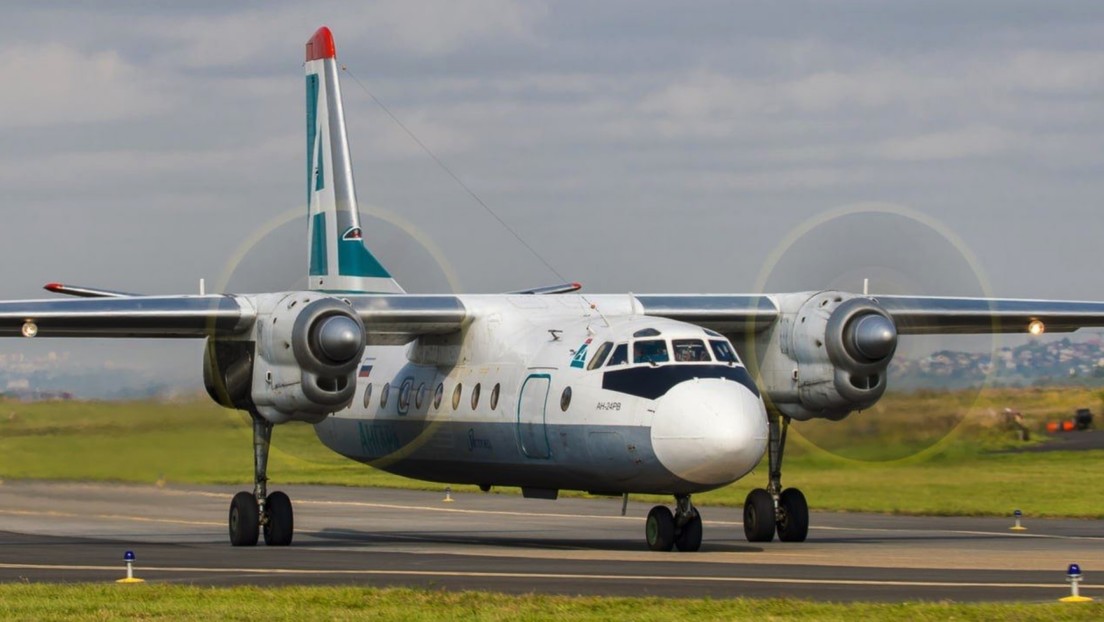 Se estrella un avión de pasajeros en Rusia