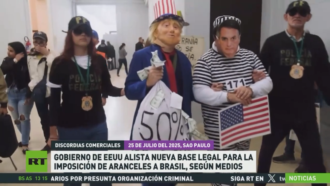 Gobierno de EE.UU. alista nueva base legal para la imposición de aranceles a Brasil, según medios