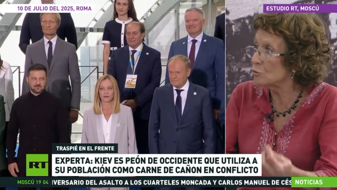 Experta: Kiev es peón de Occidente, que utiliza a su población como carne de cañón en el conflicto