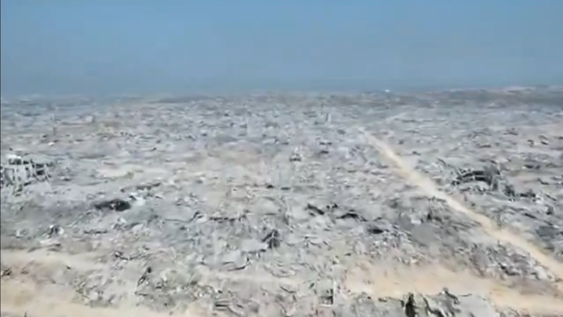 Desierto postapocalíptico: así se ve una ciudad de Gaza tras ataques de Israel (VIDEO)