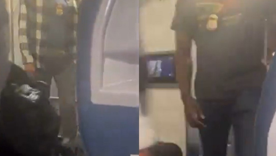 VIDEO: Insólita detención de un piloto frente a los pasajeros por pornografía infantil