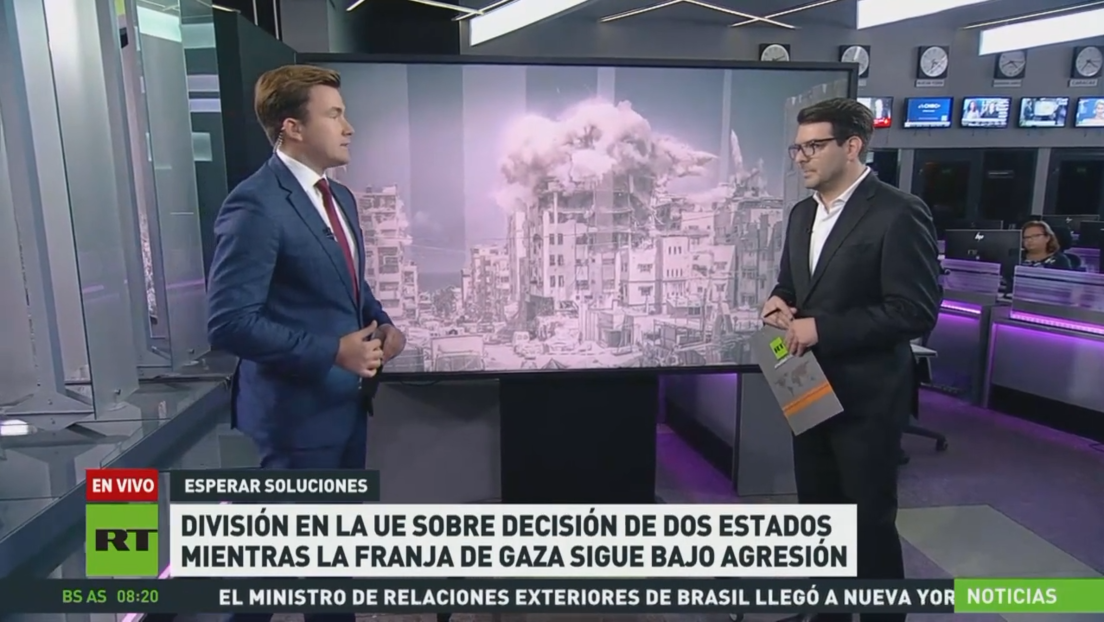 División en la UE sobre decisión de dos Estados mientras la Franja de Gaza sigue bajo agresión
