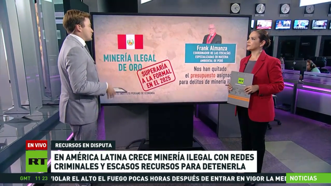 En América Latina crece la minería ilegal con redes criminales y escasos recursos para detenerla